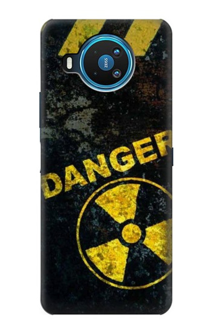 W3891 Nuclear Hazard Danger Funda Carcasa Case y Caso Del Tirón Funda para Nokia 8.3 5G