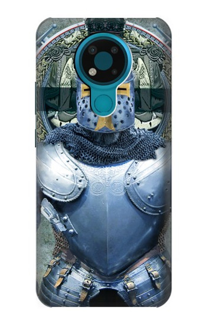 W3864 Medieval Templar Heavy Armor Knight Funda Carcasa Case y Caso Del Tirón Funda para Nokia 3.4