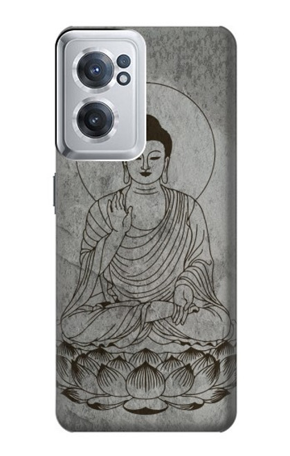 W3873 Buddha Line Art Funda Carcasa Case y Caso Del Tirón Funda para OnePlus Nord CE 2 5G