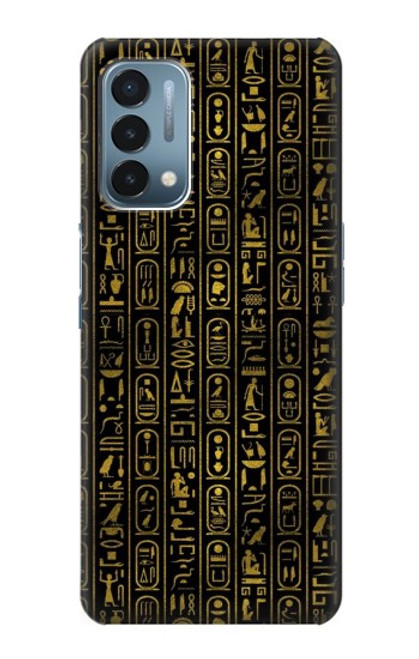 W3869 Ancient Egyptian Hieroglyphic Funda Carcasa Case y Caso Del Tirón Funda para OnePlus Nord N200 5G