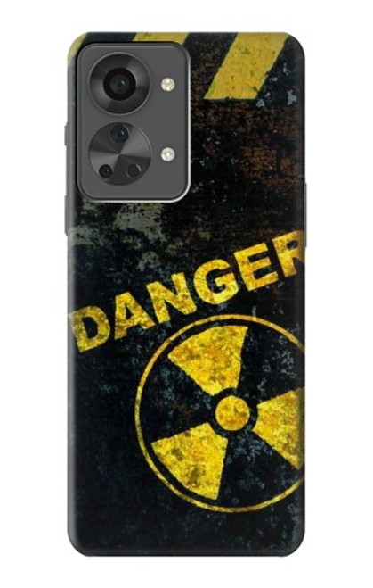 W3891 Nuclear Hazard Danger Funda Carcasa Case y Caso Del Tirón Funda para OnePlus Nord 2T