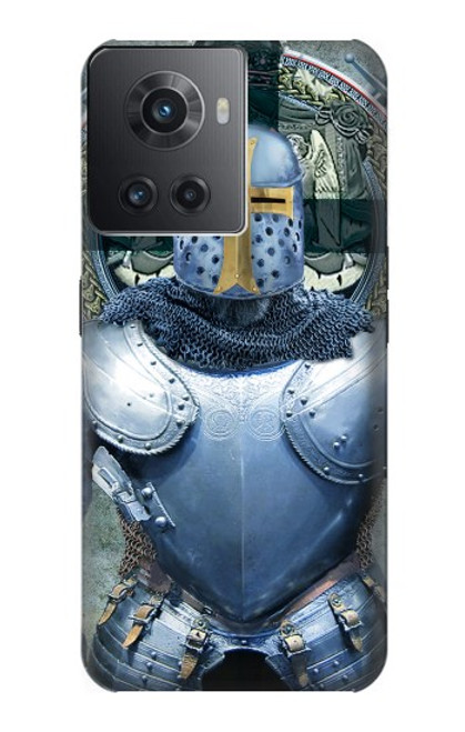 W3864 Medieval Templar Heavy Armor Knight Funda Carcasa Case y Caso Del Tirón Funda para OnePlus 10R