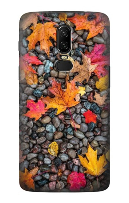 W3889 Maple Leaf Funda Carcasa Case y Caso Del Tirón Funda para OnePlus 6