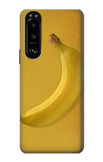 W3872 Banana Funda Carcasa Case y Caso Del Tirón Funda para Sony Xperia 5 III