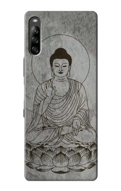 W3873 Buddha Line Art Funda Carcasa Case y Caso Del Tirón Funda para Sony Xperia L4