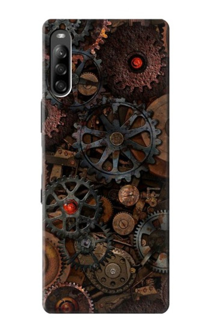 W3884 Steampunk Mechanical Gears Funda Carcasa Case y Caso Del Tirón Funda para Sony Xperia L4