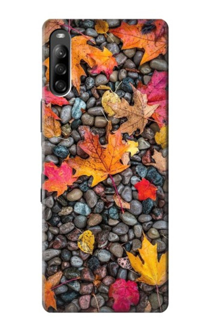 W3889 Maple Leaf Funda Carcasa Case y Caso Del Tirón Funda para Sony Xperia L4