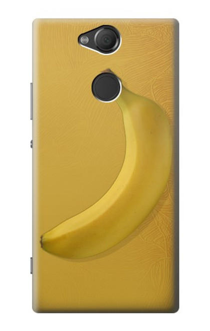 W3872 Banana Funda Carcasa Case y Caso Del Tirón Funda para Sony Xperia XA2
