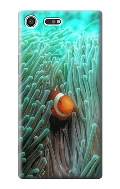 W3893 Ocellaris clownfish Funda Carcasa Case y Caso Del Tirón Funda para Sony Xperia XZ Premium