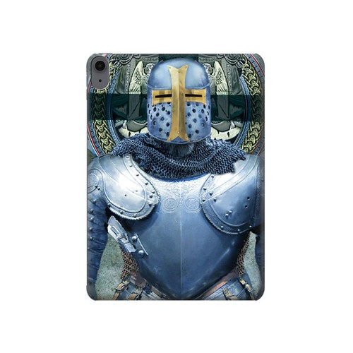 W3864 Medieval Templar Heavy Armor Knight Funda Carcasa Case para iPad Air (2022,2020, 4th, 5th), iPad Pro 11 (2022, 6th)