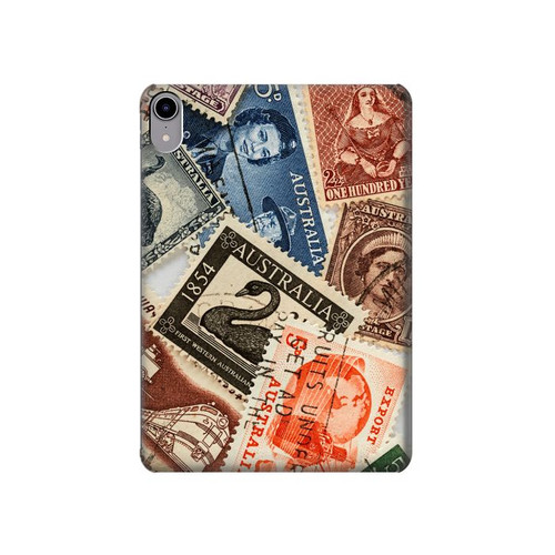 W3900 Stamps Funda Carcasa Case para iPad mini 6, iPad mini (2021)