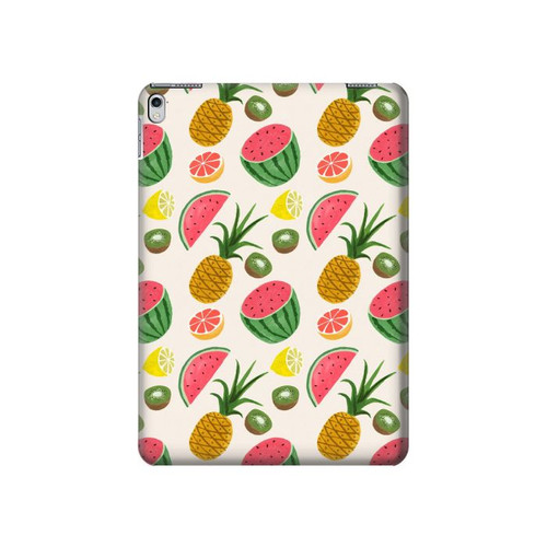 W3883 Fruit Pattern Funda Carcasa Case para iPad Air 2, iPad 9.7 (2017,2018), iPad 6, iPad 5