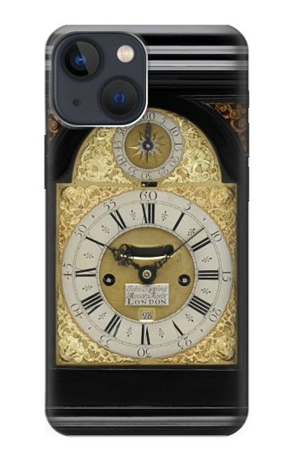 W3144 Antique Bracket Clock Funda Carcasa Case y Caso Del Tirón Funda para iPhone 14