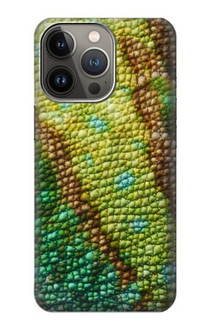 W3057 Lizard Skin Graphic Printed Funda Carcasa Case y Caso Del Tirón Funda para iPhone 14 Pro