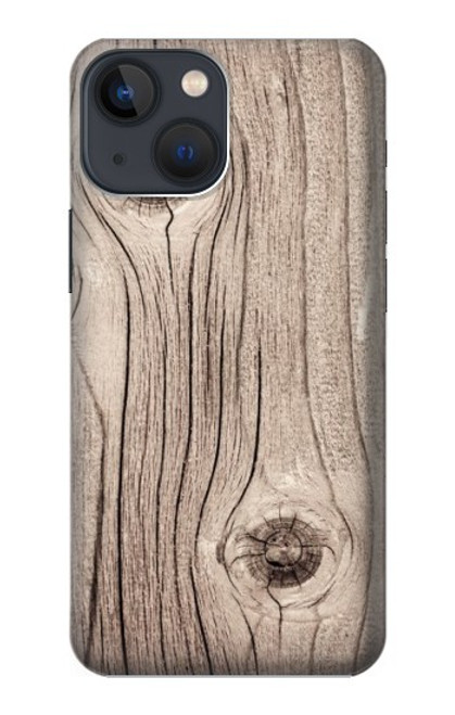 W3822 Tree Woods Texture Graphic Printed Funda Carcasa Case y Caso Del Tirón Funda para iPhone 14 Plus