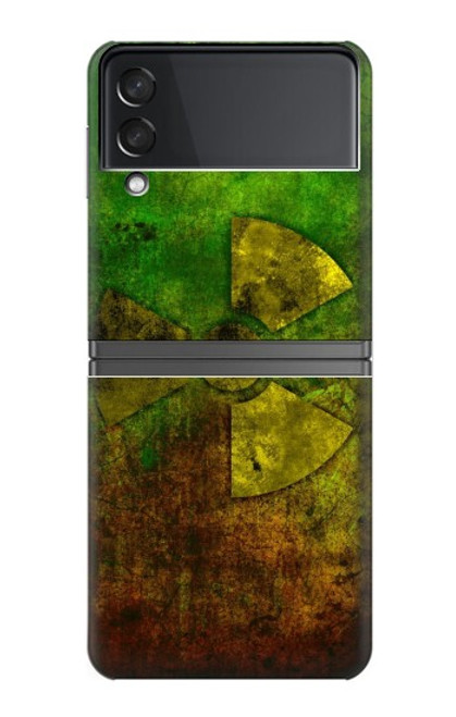 W3202 Radioactive Nuclear Hazard Symbol Funda Carcasa Case y Caso Del Tirón Funda para Samsung Galaxy Z Flip 4