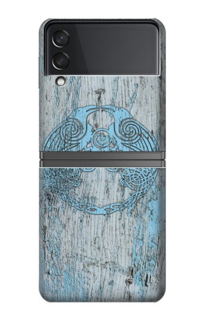 W3829 Huginn And Muninn Twin Ravens Norse Funda Carcasa Case y Caso Del Tirón Funda para Samsung Galaxy Z Flip 4