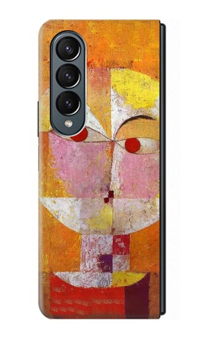 W3811 Paul Klee Senecio Man Head Funda Carcasa Case y Caso Del Tirón Funda para Samsung Galaxy Z Fold 4