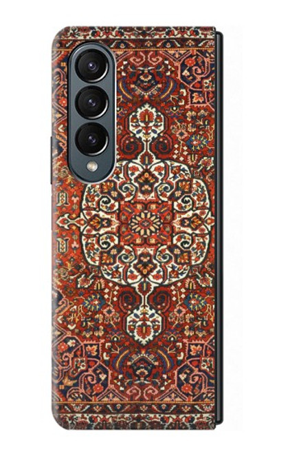 W3813 Persian Carpet Rug Pattern Funda Carcasa Case y Caso Del Tirón Funda para Samsung Galaxy Z Fold 4