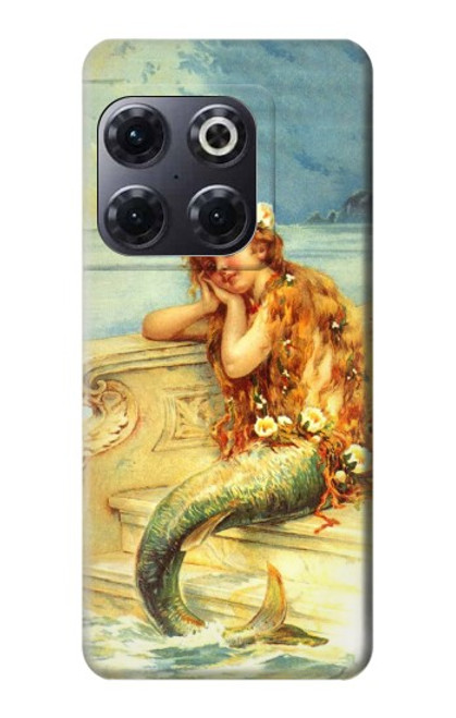 W3184 Little Mermaid Painting Funda Carcasa Case y Caso Del Tirón Funda para OnePlus 10T