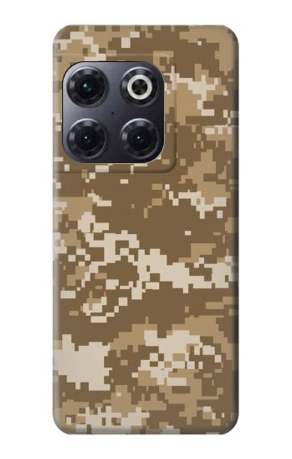 W3294 Army Desert Tan Coyote Camo Camouflage Funda Carcasa Case y Caso Del Tirón Funda para OnePlus 10T