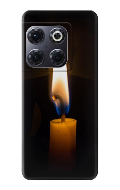 W3530 Buddha Candle Burning Funda Carcasa Case y Caso Del Tirón Funda para OnePlus 10T