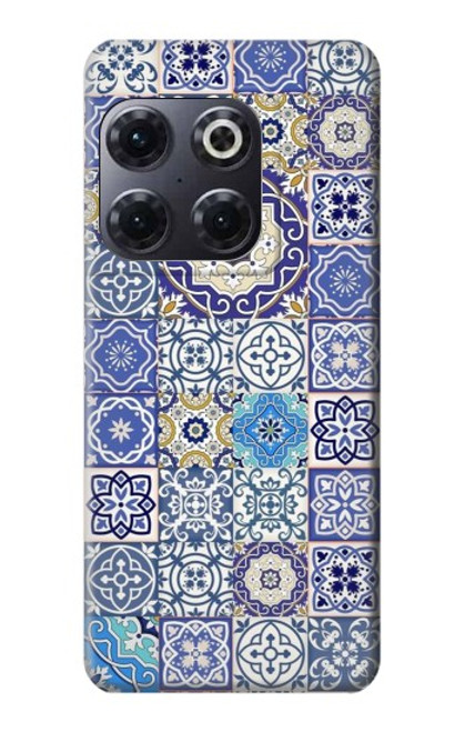 W3537 Moroccan Mosaic Pattern Funda Carcasa Case y Caso Del Tirón Funda para OnePlus 10T