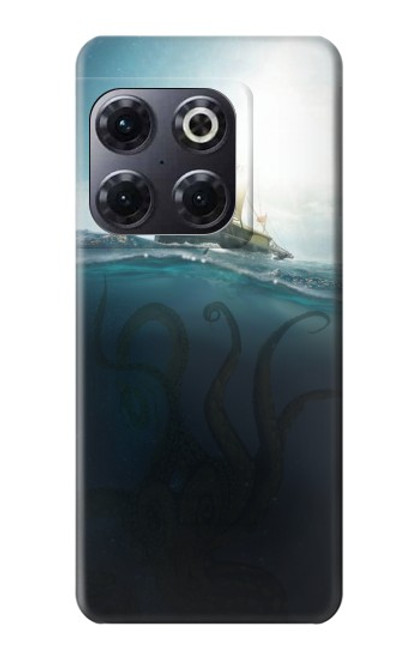 W3540 Giant Octopus Funda Carcasa Case y Caso Del Tirón Funda para OnePlus 10T