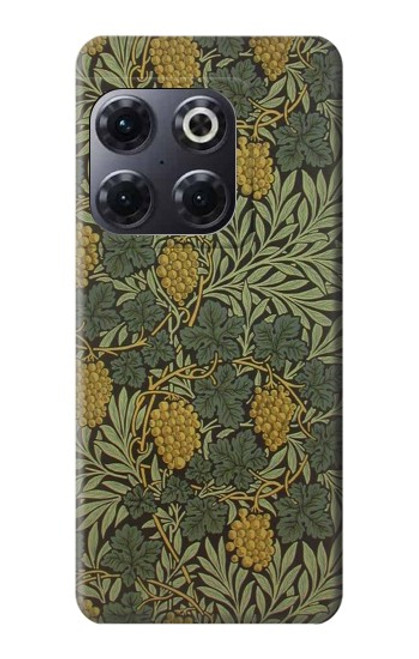 W3662 William Morris Vine Pattern Funda Carcasa Case y Caso Del Tirón Funda para OnePlus 10T