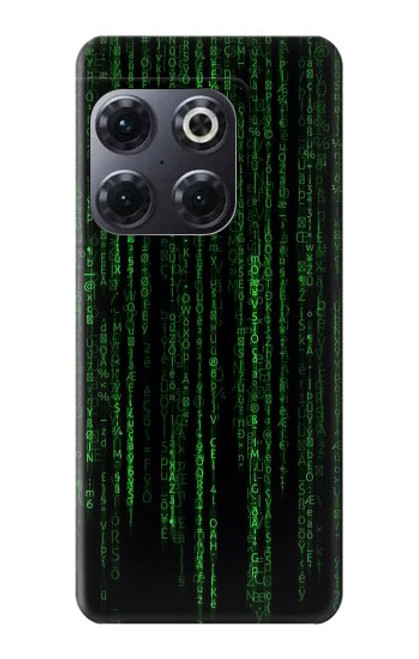 W3668 Binary Code Funda Carcasa Case y Caso Del Tirón Funda para OnePlus 10T