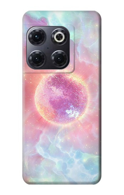 W3709 Pink Galaxy Funda Carcasa Case y Caso Del Tirón Funda para OnePlus 10T