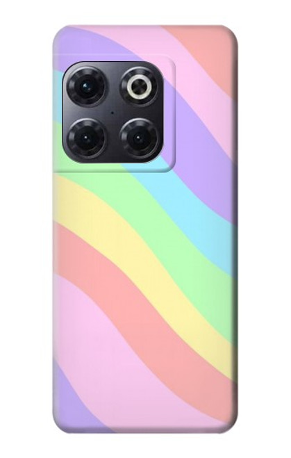 W3810 Pastel Unicorn Summer Wave Funda Carcasa Case y Caso Del Tirón Funda para OnePlus 10T