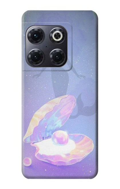 W3823 Beauty Pearl Mermaid Funda Carcasa Case y Caso Del Tirón Funda para OnePlus 10T