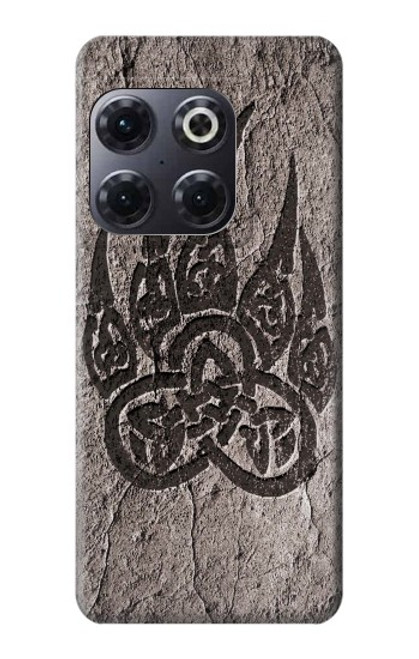 W3832 Viking Norse Bear Paw Berserkers Rock Funda Carcasa Case y Caso Del Tirón Funda para OnePlus 10T