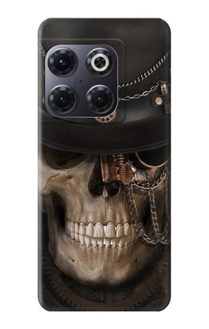 W3852 Steampunk Skull Funda Carcasa Case y Caso Del Tirón Funda para OnePlus 10T