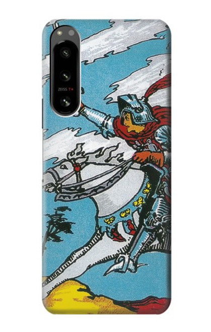 W3731 Tarot Card Knight of Swords Funda Carcasa Case y Caso Del Tirón Funda para Sony Xperia 5 IV