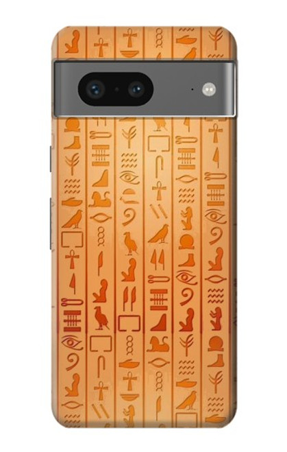 W3440 Egyptian Hieroglyphs Funda Carcasa Case y Caso Del Tirón Funda para Google Pixel 7