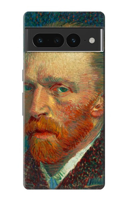 W3335 Vincent Van Gogh Self Portrait Funda Carcasa Case y Caso Del Tirón Funda para Google Pixel 7 Pro