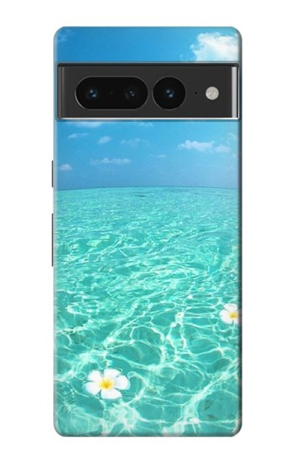 W3720 Summer Ocean Beach Funda Carcasa Case y Caso Del Tirón Funda para Google Pixel 7 Pro
