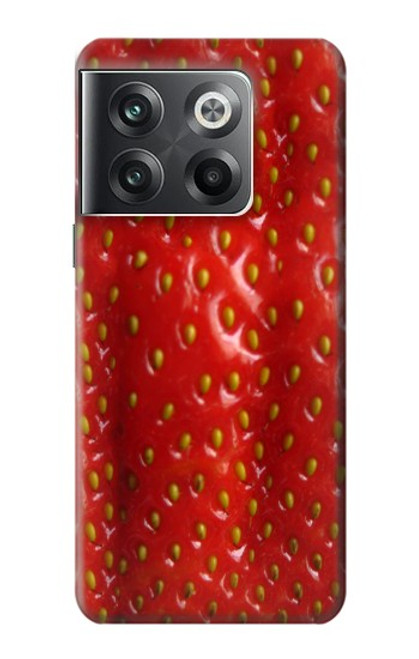 W2225 Strawberry Funda Carcasa Case y Caso Del Tirón Funda para OnePlus Ace Pro
