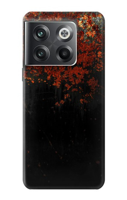 W3071 Rusted Metal Texture Graphic Funda Carcasa Case y Caso Del Tirón Funda para OnePlus Ace Pro