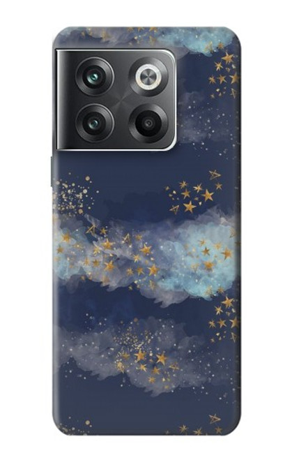 W3364 Gold Star Sky Funda Carcasa Case y Caso Del Tirón Funda para OnePlus Ace Pro