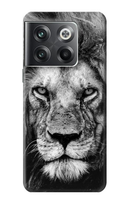 W3372 Lion Face Funda Carcasa Case y Caso Del Tirón Funda para OnePlus Ace Pro