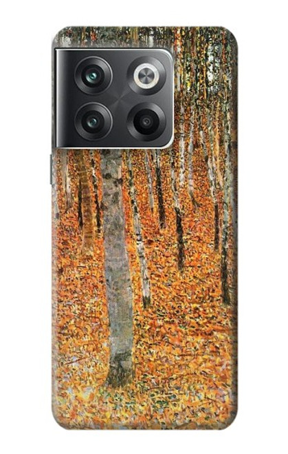 W3380 Gustav Klimt Birch Forest Funda Carcasa Case y Caso Del Tirón Funda para OnePlus Ace Pro