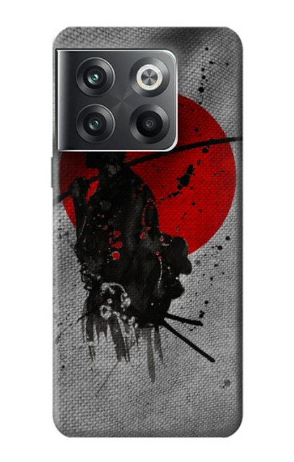 W3517 Japan Flag Samurai Funda Carcasa Case y Caso Del Tirón Funda para OnePlus Ace Pro
