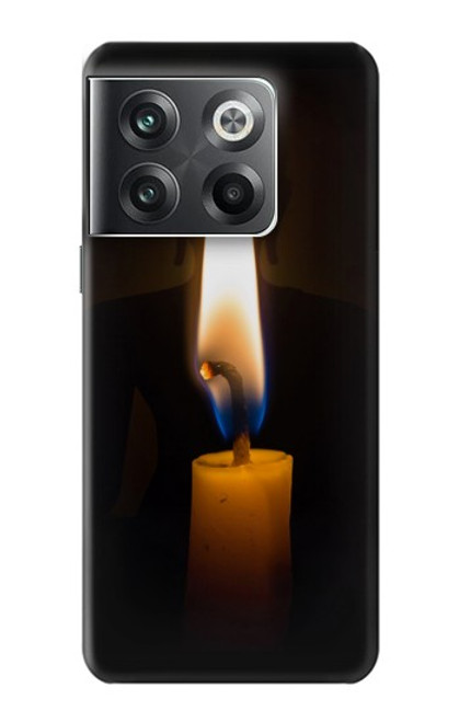 W3530 Buddha Candle Burning Funda Carcasa Case y Caso Del Tirón Funda para OnePlus Ace Pro