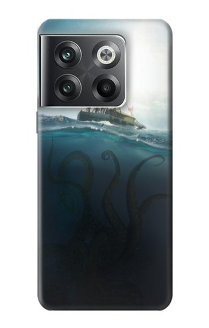 W3540 Giant Octopus Funda Carcasa Case y Caso Del Tirón Funda para OnePlus Ace Pro