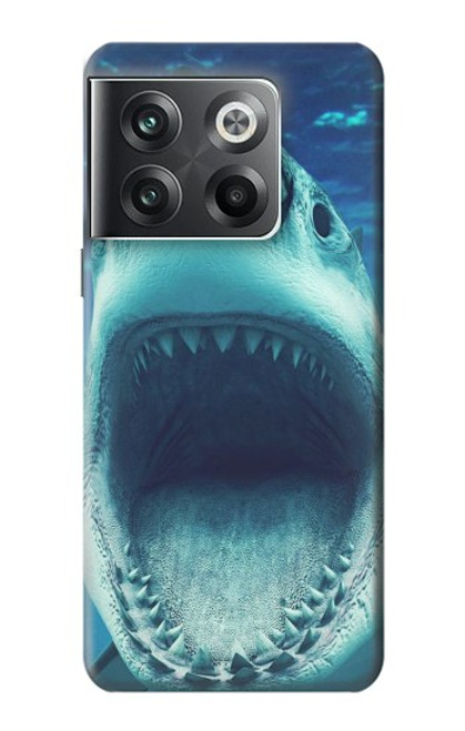 W3548 Tiger Shark Funda Carcasa Case y Caso Del Tirón Funda para OnePlus Ace Pro