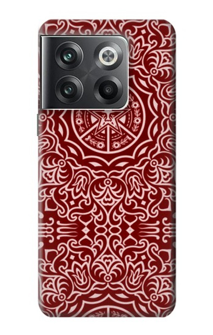 W3556 Yen Pattern Funda Carcasa Case y Caso Del Tirón Funda para OnePlus Ace Pro