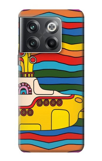 W3599 Hippie Submarine Funda Carcasa Case y Caso Del Tirón Funda para OnePlus Ace Pro